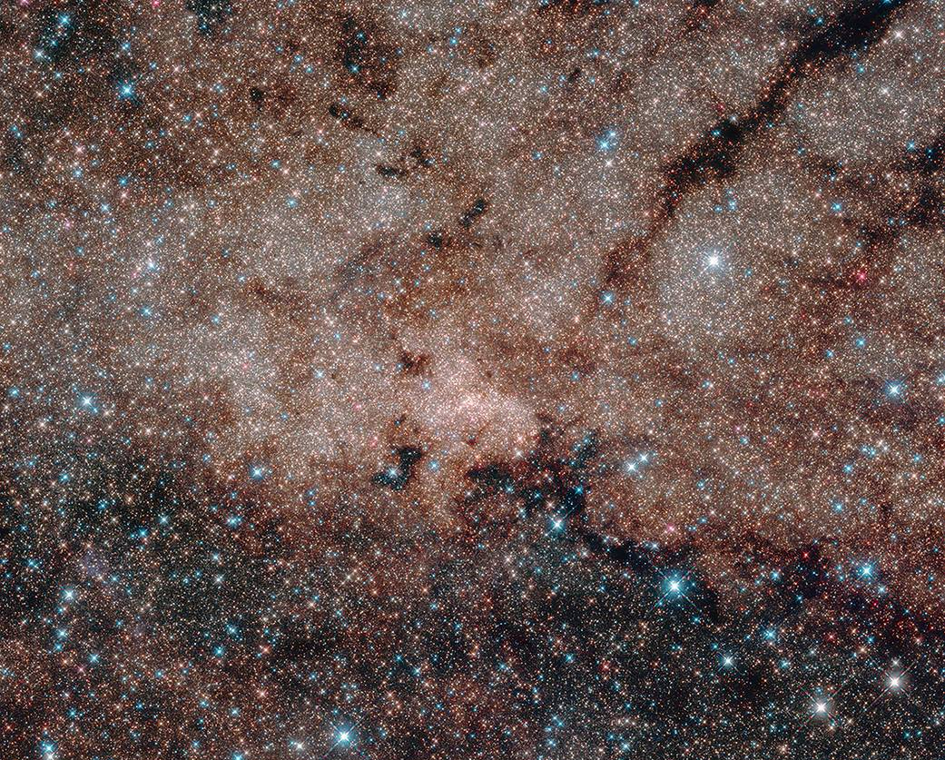 milky way from hubble